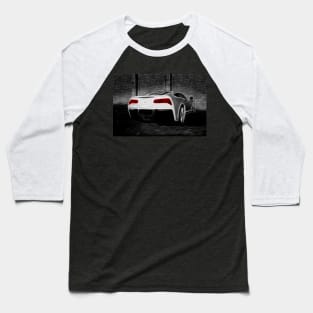 C7 - Corvette - black white Baseball T-Shirt